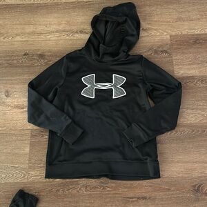 Womens black under armour hoodie